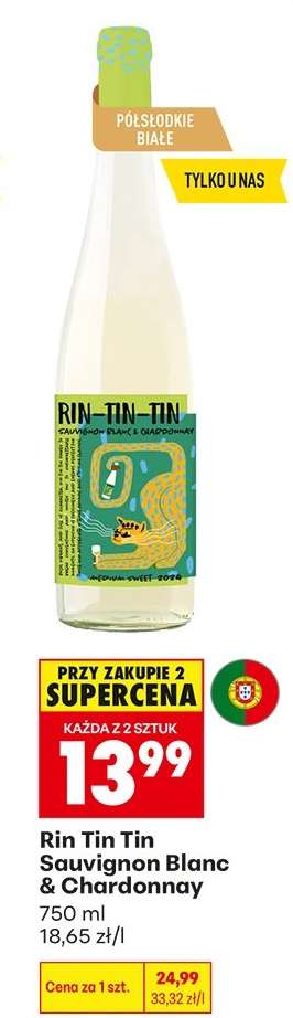 Rin Tin Tin Sauvignon Blanc & Chardonnay