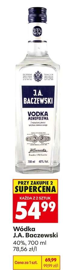 Wódka J.A. Baczewski