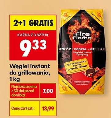 Węgiel instant do grillowania, 1 kg