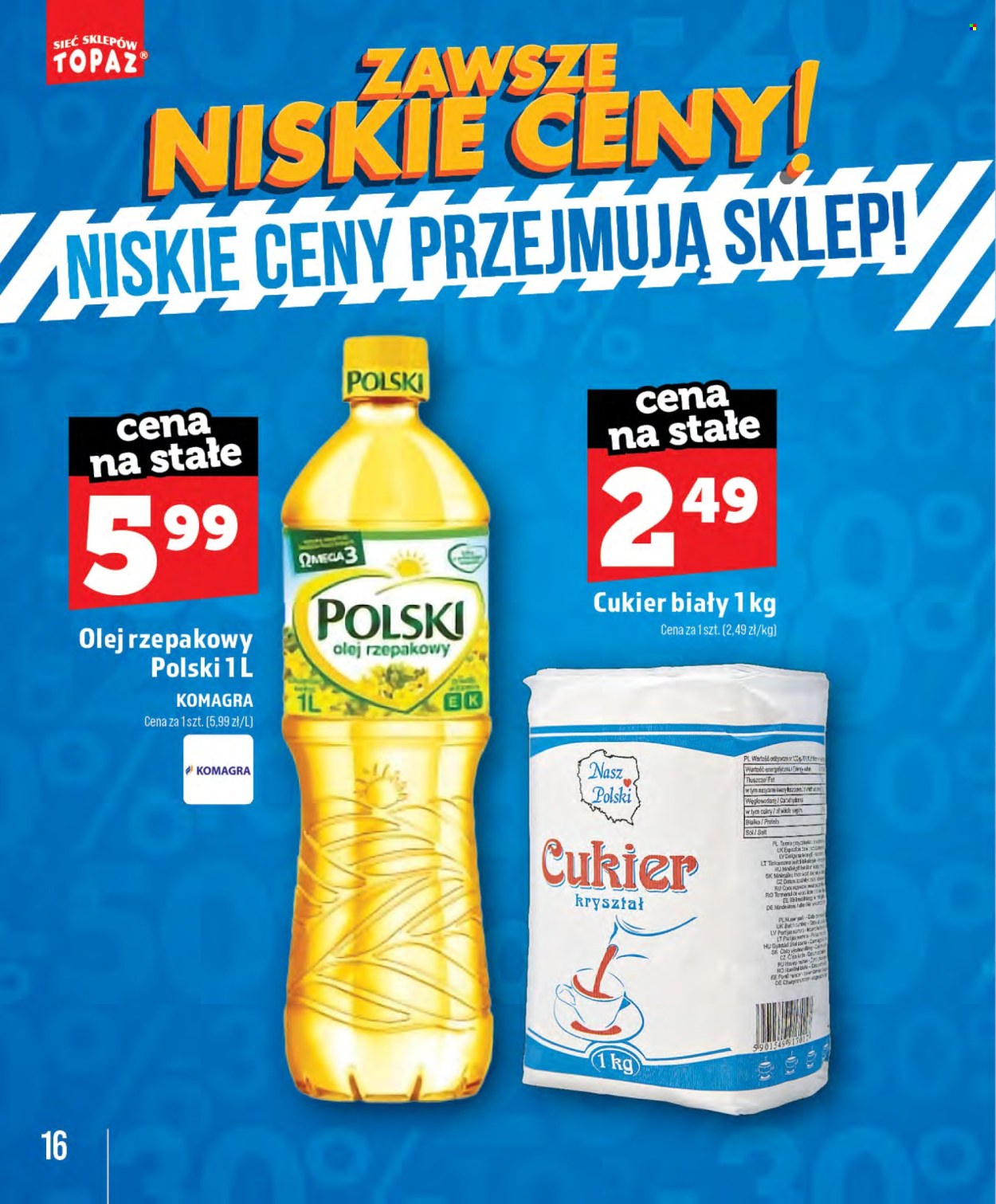 Leták Topaz. Strana 16