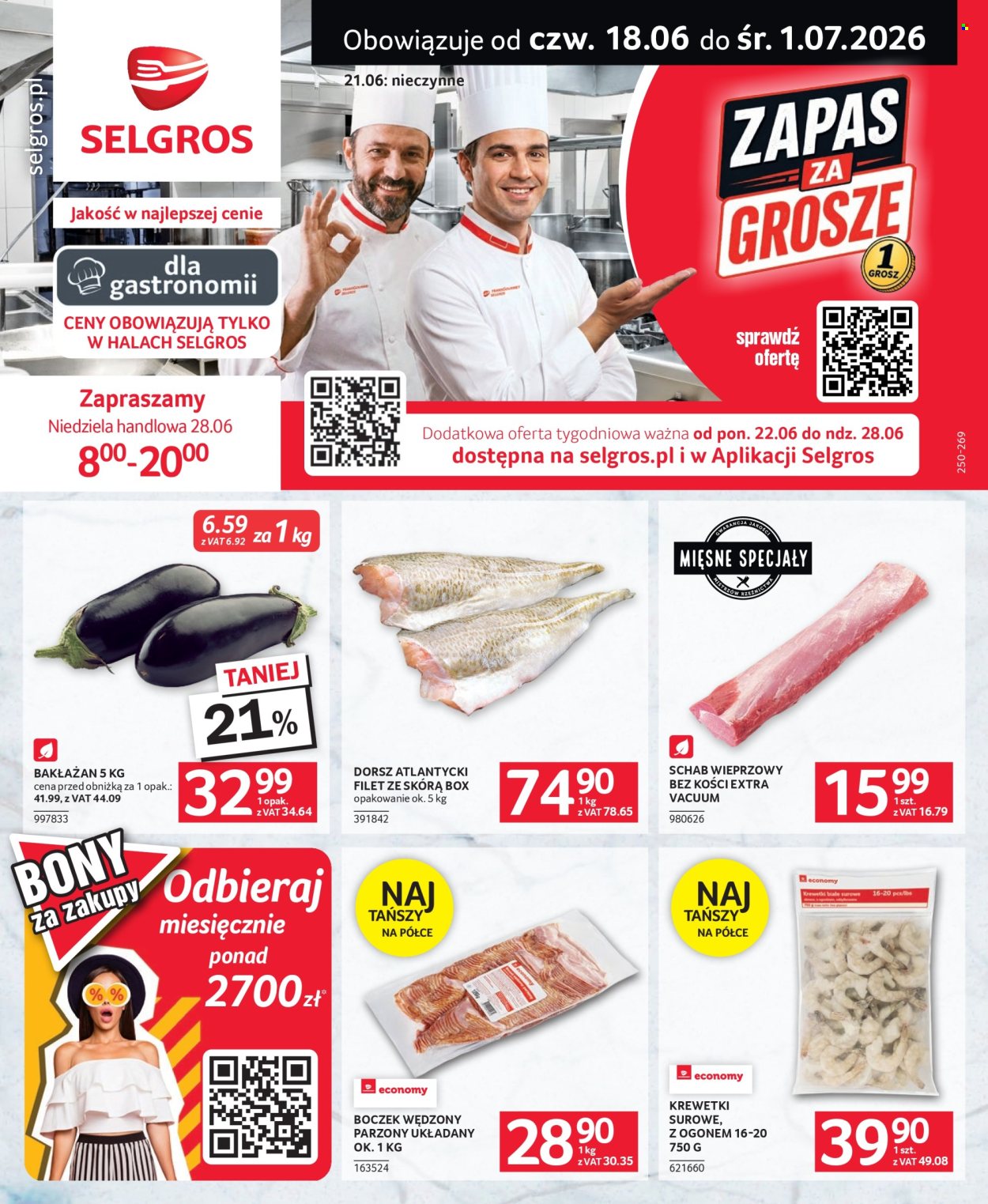 Gazetka Selgros - 18.06.2026 - 1.07.2026. Strona 1