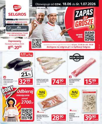 Gazetka Selgros - 18.06.2026 - 1.07.2026.