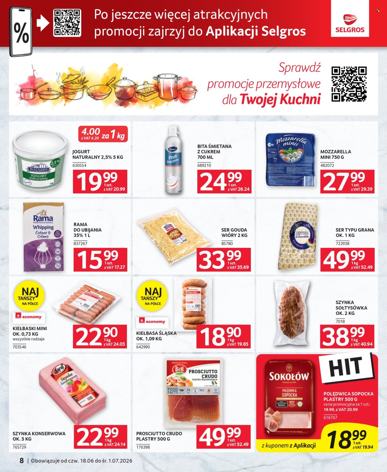 Gazetka Selgros - 18.06.2026 - 1.07.2026. Strona 8
