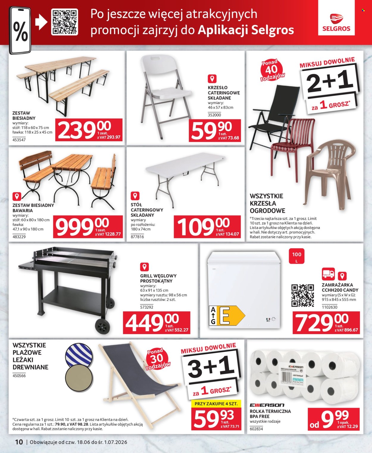 Gazetka Selgros - 18.06.2026 - 1.07.2026. Strona 10