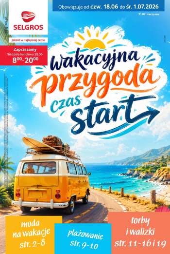 Gazetka Selgros - 18.06.2026 - 1.07.2026.