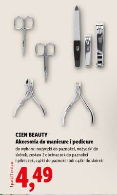 CIEN BEAUTY Akcesoria do manicure i pedicure