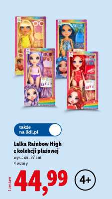 Lalka Rainbow High z kolekcji plażowej