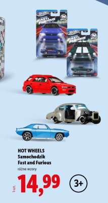 HOT WHEELS Samochodzik Fast and Furious