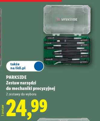 PARKSIDE Zestaw narzędzi do mechaniki precyzyjnej