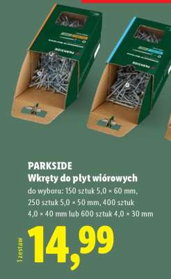 PARKSIDE Wkręty do płyt wiórowych