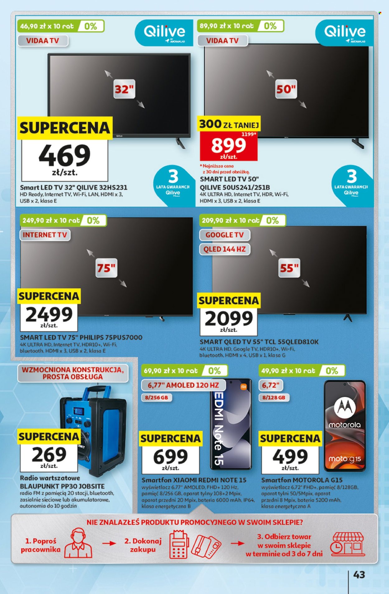 Leták Auchan - 18.6.2026 - 24.6.2026. Strana 43