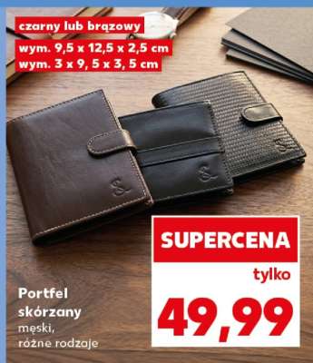 Portfel skórzany