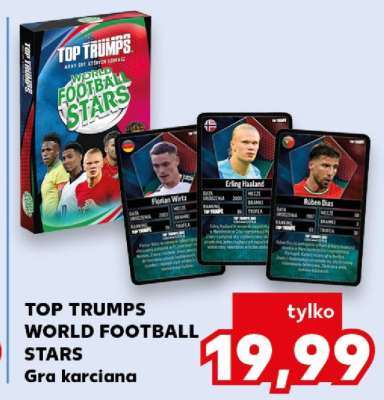 TOP TRUMPS WORLD FOOTBALL STARS