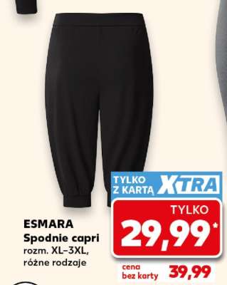 ESMARA Spodnie capri