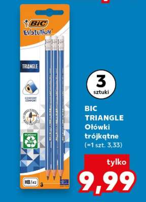 BIC TRIANGLE Ołówki trójkątne