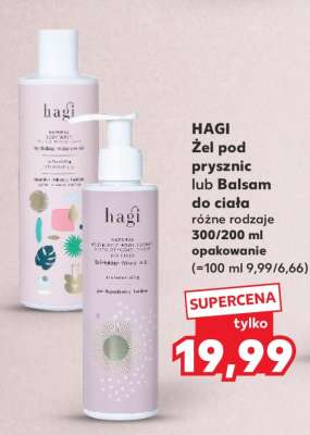 HAGI Żel pod prysznic lub Balsam do ciała