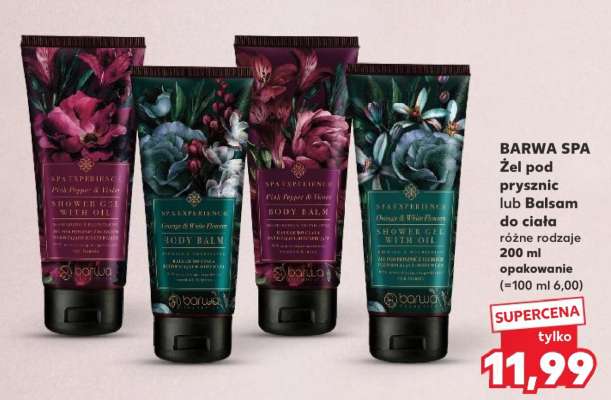 BARWA SPA Żel pod prysznic lub Balsam do ciała