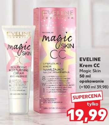 EVELINE Krem CC Magic Skin 50 ml opakowanie (=100 ml 39,98)