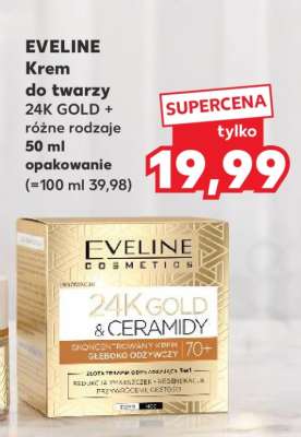 EVELINE Krem do twarzy 24K GOLD + różne rodzaje 50 ml