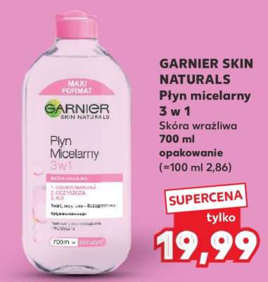 GARNIER SKIN NATURALS Płyn micelarny 3 w 1