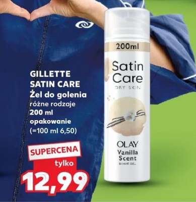GILLETTE SATIN CARE Żel do golenia