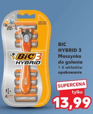 BIC HYBRID 3 Maszynka do golenia + 6 wkładów opakowanie