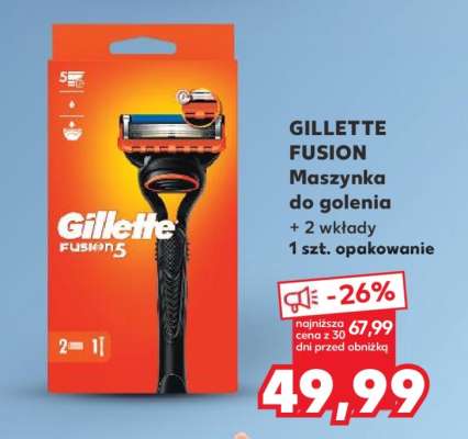 GILLETTE FUSION Maszynka do golenia