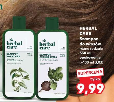HERBAL CARE Szampon do włosów różne rodzaje