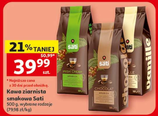 Kawa ziarnista smakowa Sati