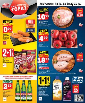 Gazetka Topaz - 18.06.2026 - 24.06.2026.