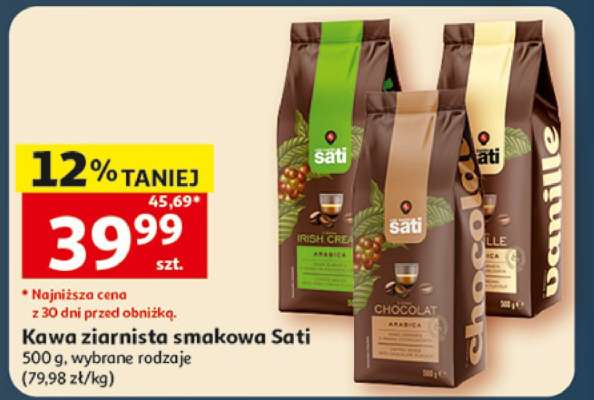 Kawa ziarnista smakowa Sati