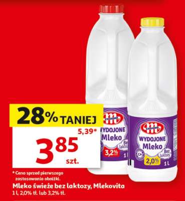 Mleko świeże bez laktozy, Mlekovita