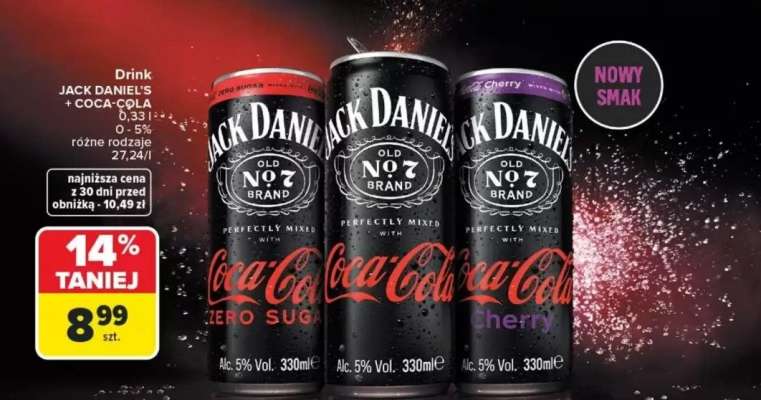 DRINK JACK DANIEL'S COCA COLA
