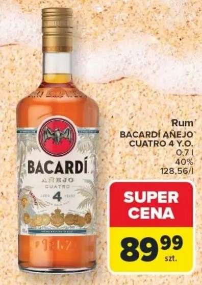 BACARDÍ AÑEJO CUATRO 4 Y.O.