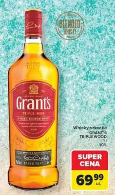 Whisky szkocka GRANT'S TRIPLE WOOD