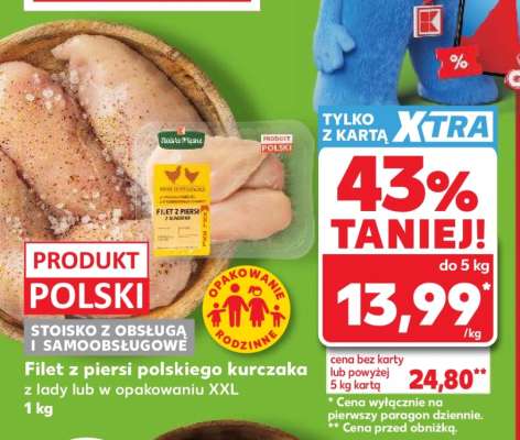 Filet z piersi polskiego kurczaka