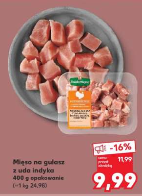 Mięso na gulasz z uda indyka