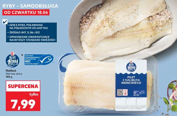 FILET Z HALIBUTA NIEBIESKIEGO