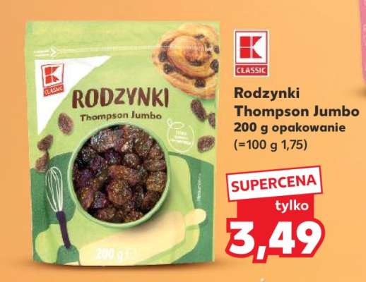 RODZYNKI THOMPSON JUMBO