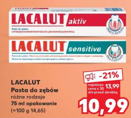 Lacalut pasta do zębów
