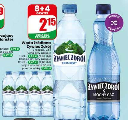Woda źródlana Żywiec Zdrój
