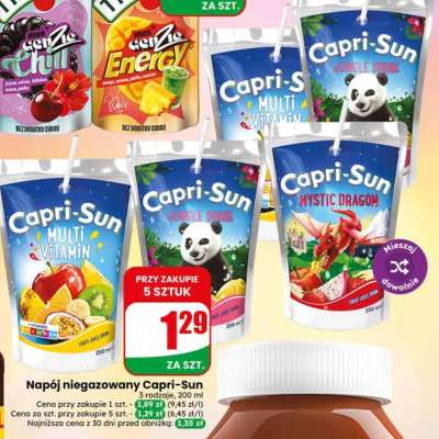 Napój niegazowany Capri-Sun