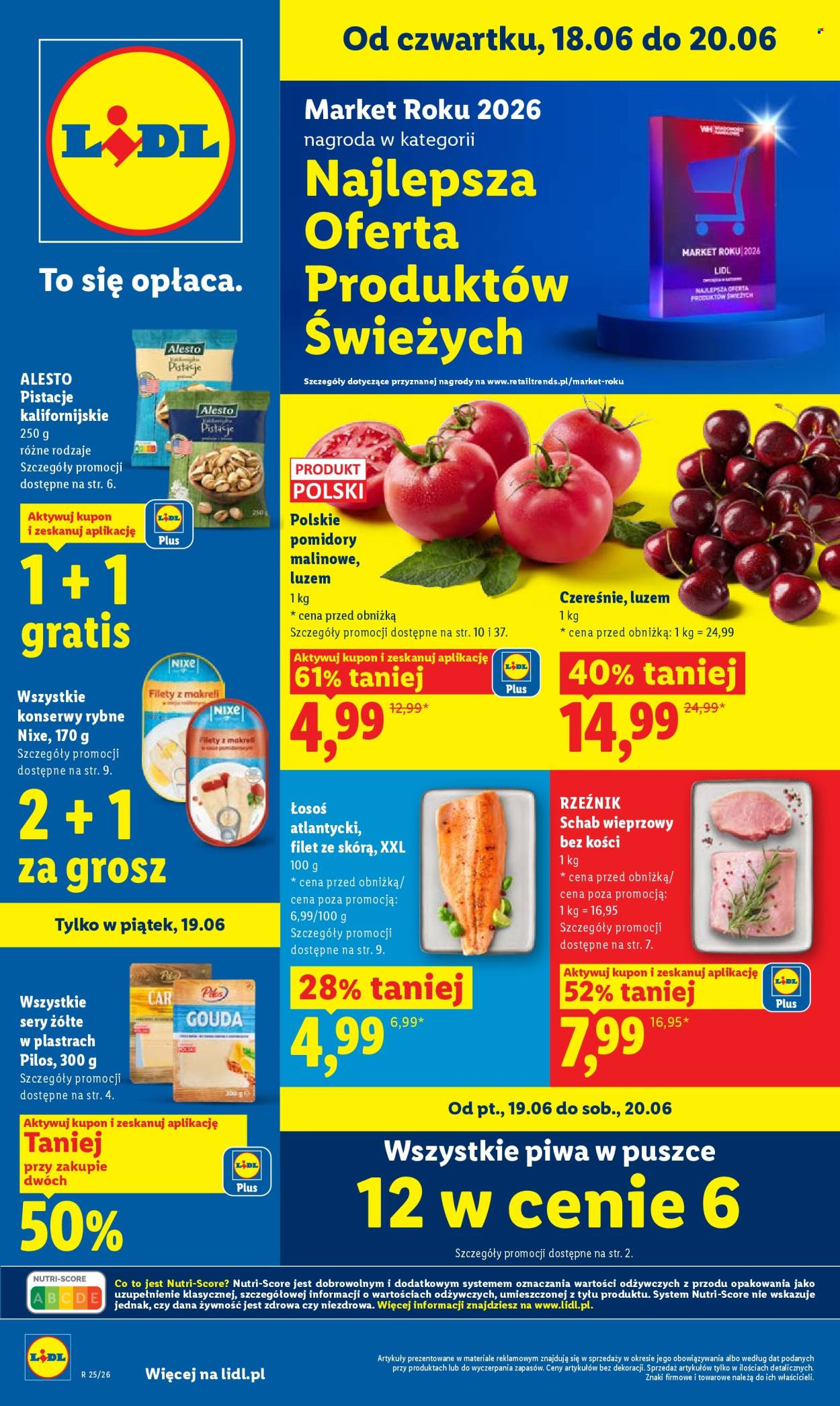 Gazetka Lidl - 18.06.2026 - 20.06.2026. Strona 1
