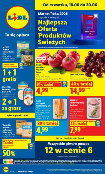 Gazetka Lidl - 18.06.2026 - 20.06.2026.