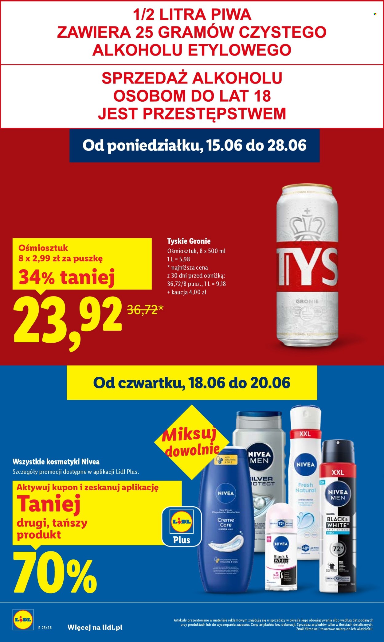 Leták Lidl - 18.6.2026 - 20.6.2026. Strana 18