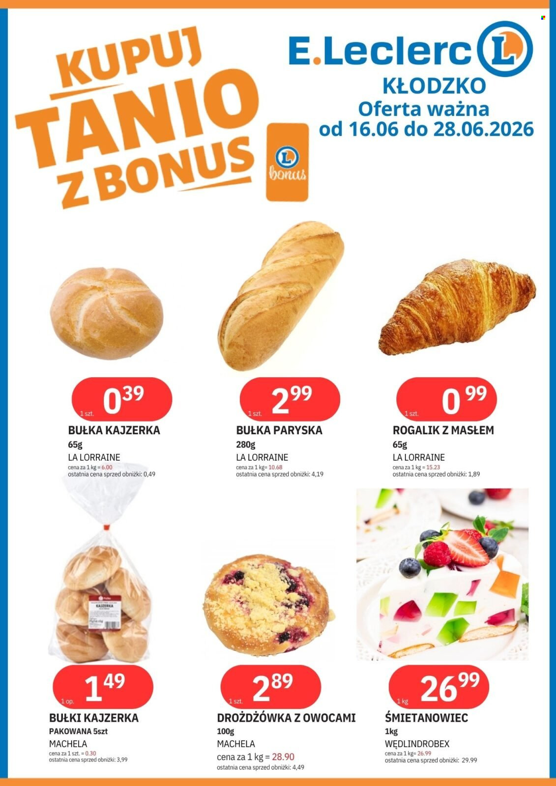 Gazetka E.Leclerc - 16.06.2026 - 28.06.2026. Strona 4