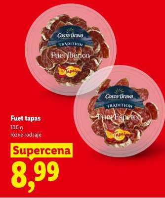 Fuet tapas