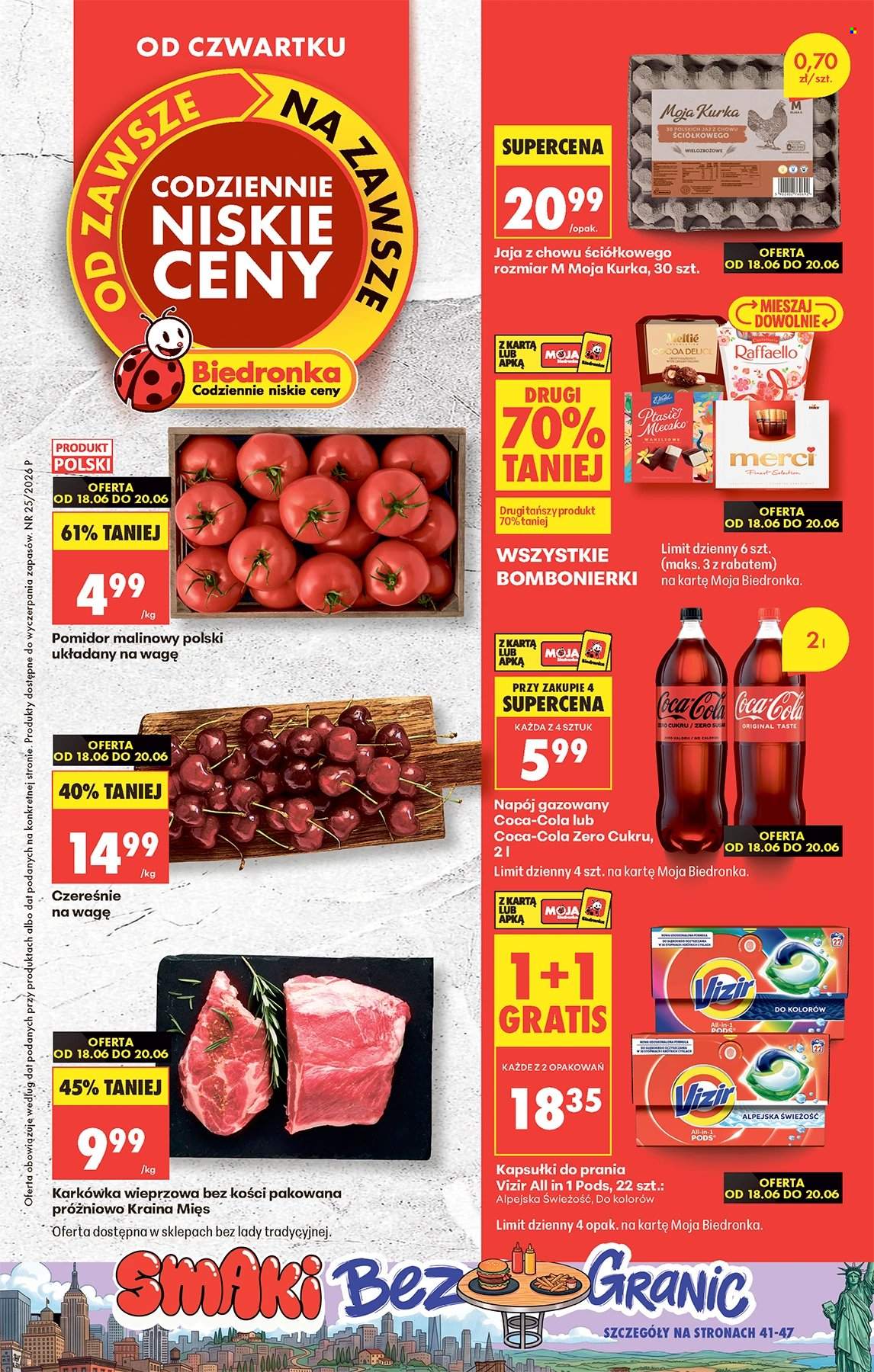 Gazetka Biedronka - 18.06.2026 - 24.06.2026. Strona 1