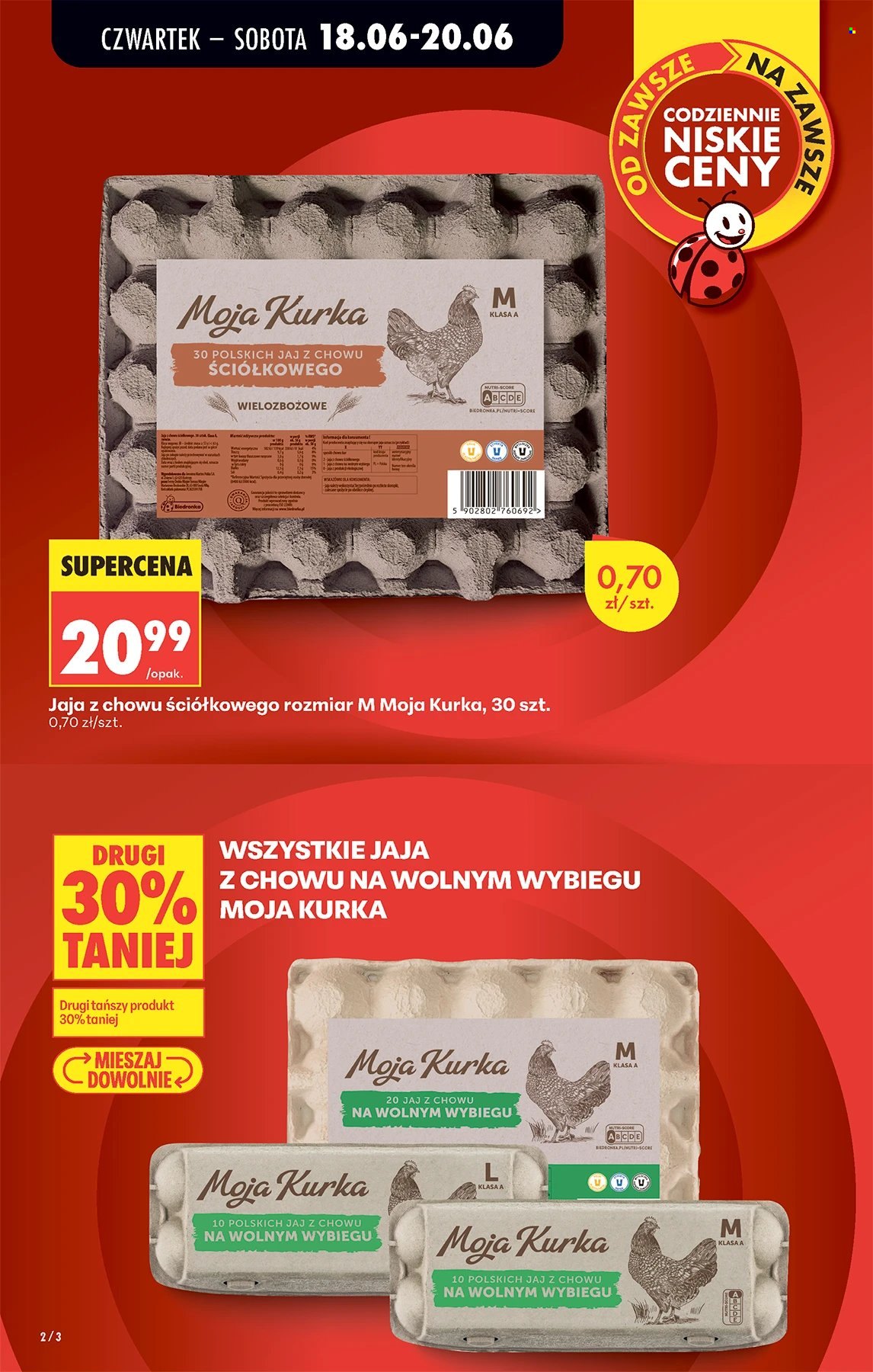 Gazetka Biedronka - 18.06.2026 - 24.06.2026. Strona 2