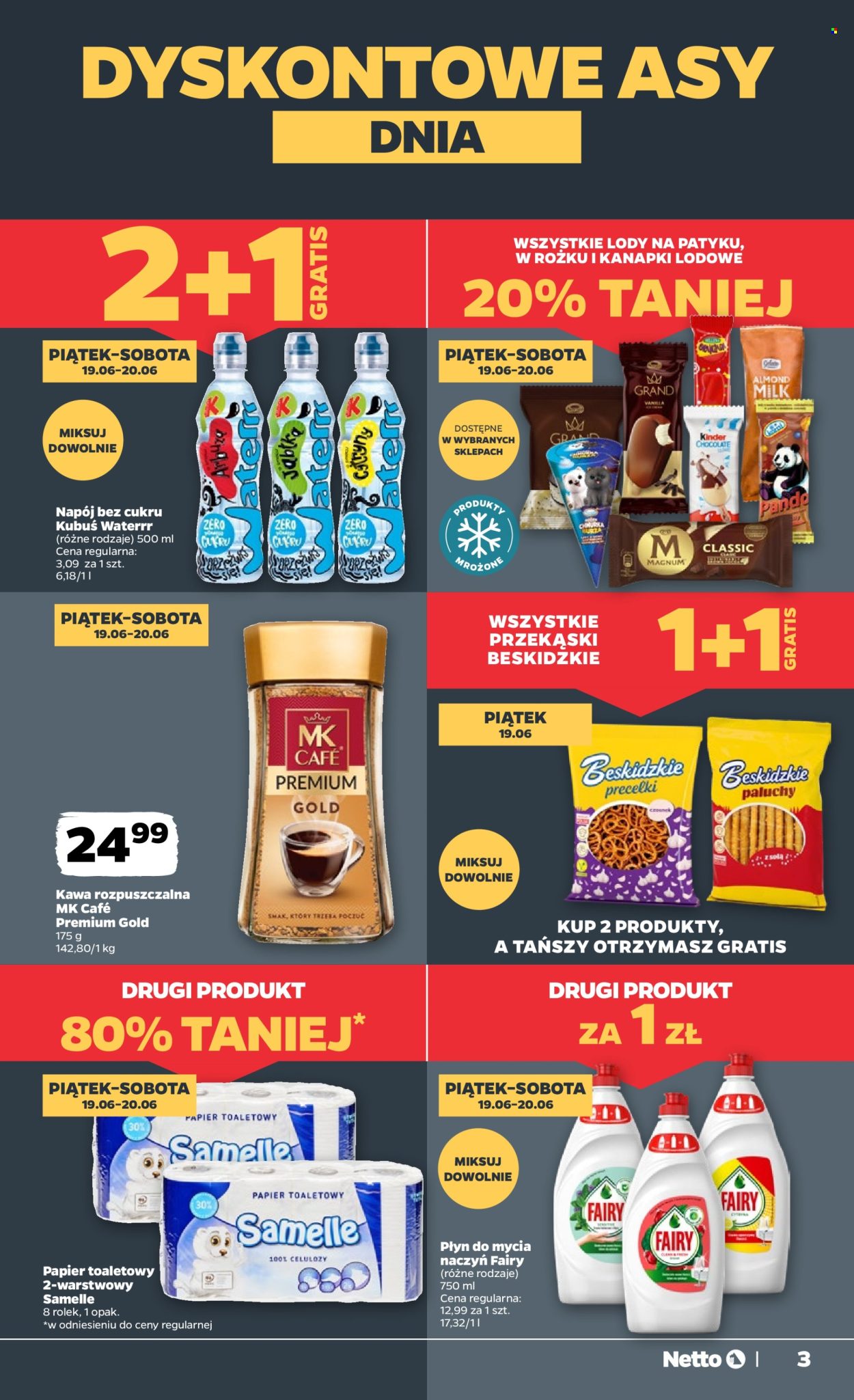 Leták Netto - 18.6.2026 - 20.6.2026. Strana 3